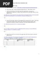 Ap1 Lab Phet Hookes Law