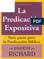 La Predicación Expositiva- Ramesh Richard