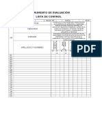 Instrumentos de Evaluación de Educación Física