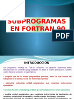 SUBPROGRAMAS