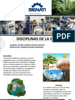 Disciplinas de La Ecología