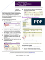 Approving Requisitions: Quick Reference Guide