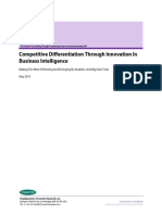 Competitive Differentiation Through Innovation in Business Intelligence 77366931