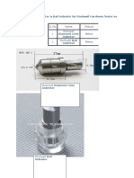 Rockwell Hardness Tester Indenter