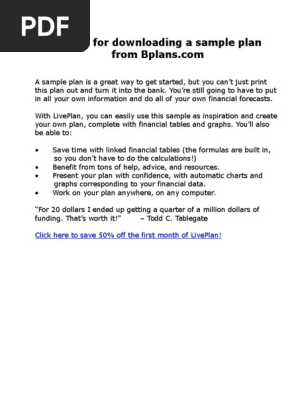 Medical Software Business Plan