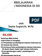 Pembelarajaran Bahasa Indonesia Si PGSD