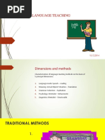 Second Language Teaching