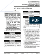 User's Information Manual