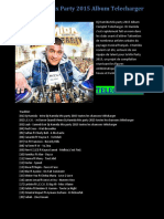 DJ Hamida Mix Party 2015 Album Complet Telecharger PDF