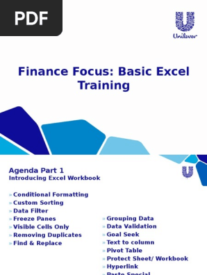 Excel Training