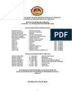 Lembar Pengesahan Laporan Peradilan Semu Klinis Hukum