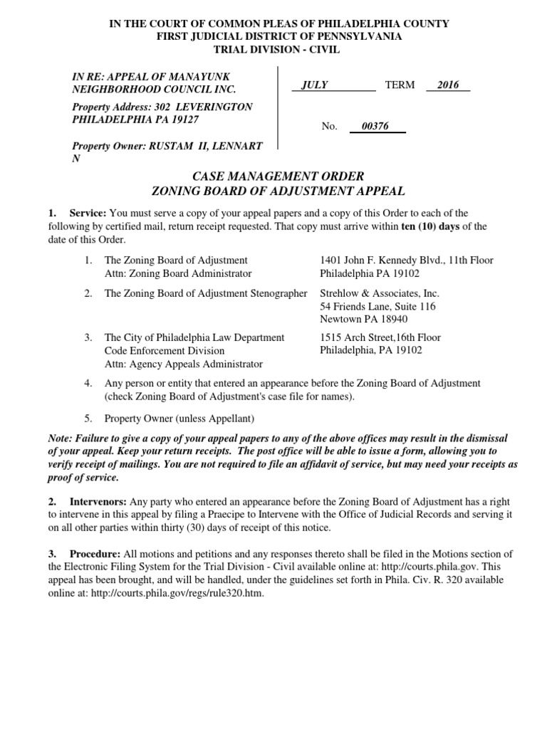Zoning Board Appeal Procedure Guide | PDF | Supersedeas Bond | Appeal