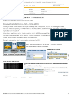 Enqueue Replication Server Part 1 - What Is ERS - Netweaver Technology - SCN Wiki