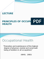 1Lecture-Principles of Occupa Health