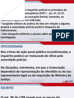 Direito Processual Penal - Aula 03 - Inquérito Policial (Parte III)