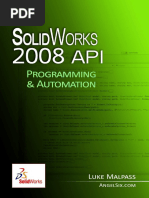 SolidWorks API Series 1 - Programming & Automation PDF