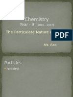 The Particulate Nature of Matter 2