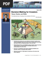 Decision-Making For Investors: Theory, Practice, and Pitfalls