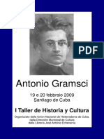 Antonio Gramsci Commemorazione A Santiago de Cuba