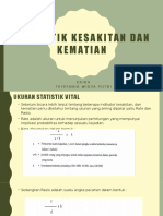 Statistik Kesakitan Dan Kematian