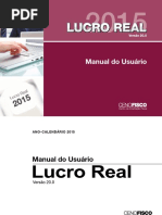 Manual Lucro Real 2015