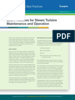 Best Practices For Steam Turbine Maintenance and Operation