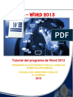 Manual de Word Avanzado 2013 PDF