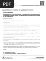 Resolución General 3935