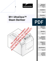 Midmark M11 Classic Series - Operation - Install Manual PDF