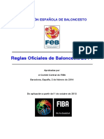 Reglas Oficiales de Baloncesto 2016