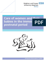 220854368 Immediate Care in Postnatal