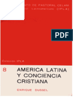 América Latina y Conciencia Cristiana, Dussel