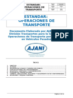 Operaciones de transporte terrestre