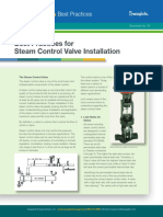 Best Practices For Steam Control Valve Installation