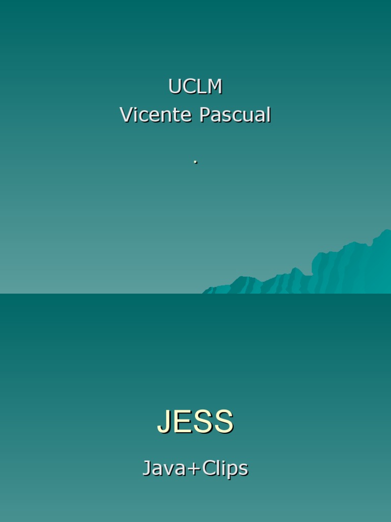 Integración de Jess y Java en Programación | PDF | Programación de ...