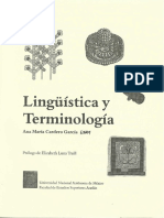 Lingüística y Terminología (Cardero)