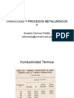 Operaciones y Procesos Metalurgicos II