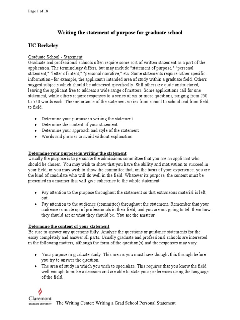 uc schools personal statement