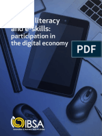 Digital Literacy and E-Skills Participation in The Digital Economy by Innovation & Business Skills Australia IBSA February 2013