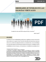 Nuevas Corporeidades Juveniles en Las Tecnologias Virtuales-EL SALVADOR-2016