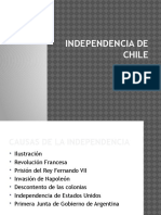 Independencia de Chile Resumen