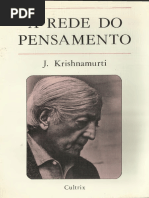 A Rede Do Pensamento - Jiddu Krishnamurti 