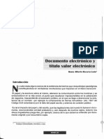 Documento Electrónico Vs Título Valor Electrónico.