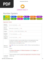 Number System - CRACK SSC PDF