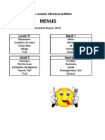 Menus