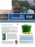 2016 Curbside Collection Calendar Mission BC