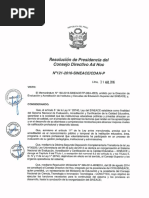 Resolución N° 121-2016-SINEACE-CDAH-P