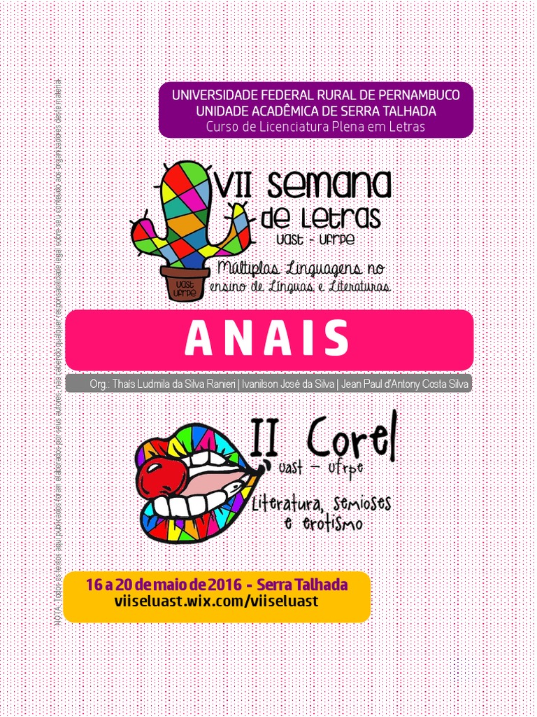 Anais CBH 2014 - Estudos de Literatura e Cultura PDF, PDF