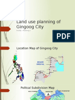 Land Use Planning of Gingoog City