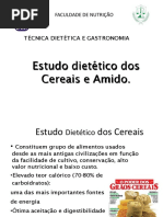 Cereais e Amido